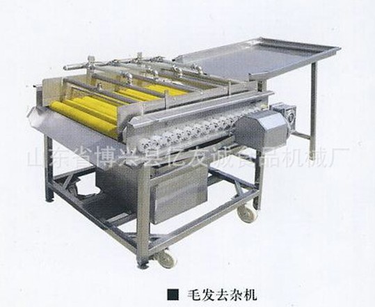草莓生產線毛發去雜機