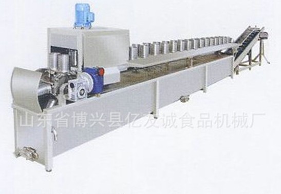 蔬菜漂燙冷卻連體機
